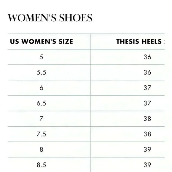 Thesis Eve Classic Pump Black Leather Heels Size EU 38 US 7.5 - Picture 6 of 12